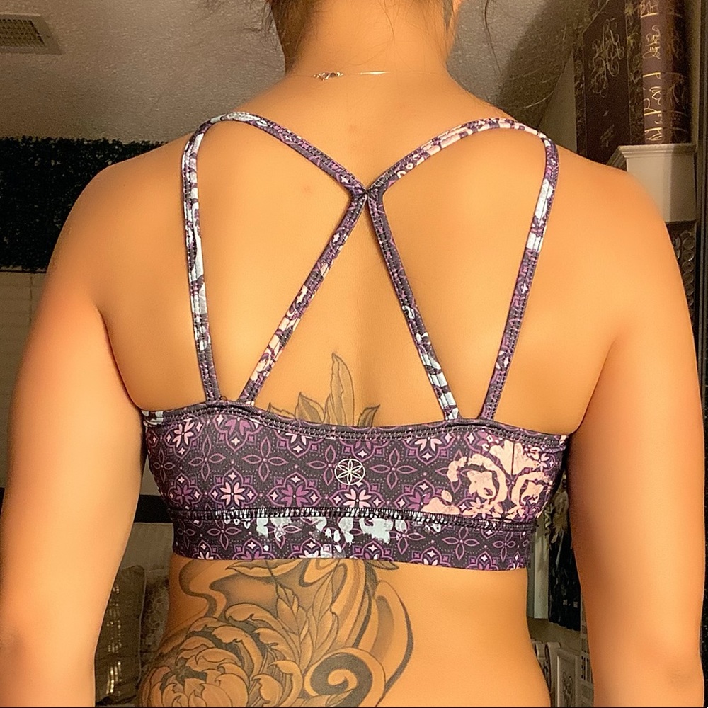 Purple Sports Bra